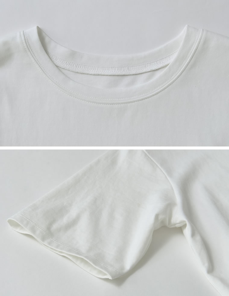 チェーン刺繍ロゴTシャツ