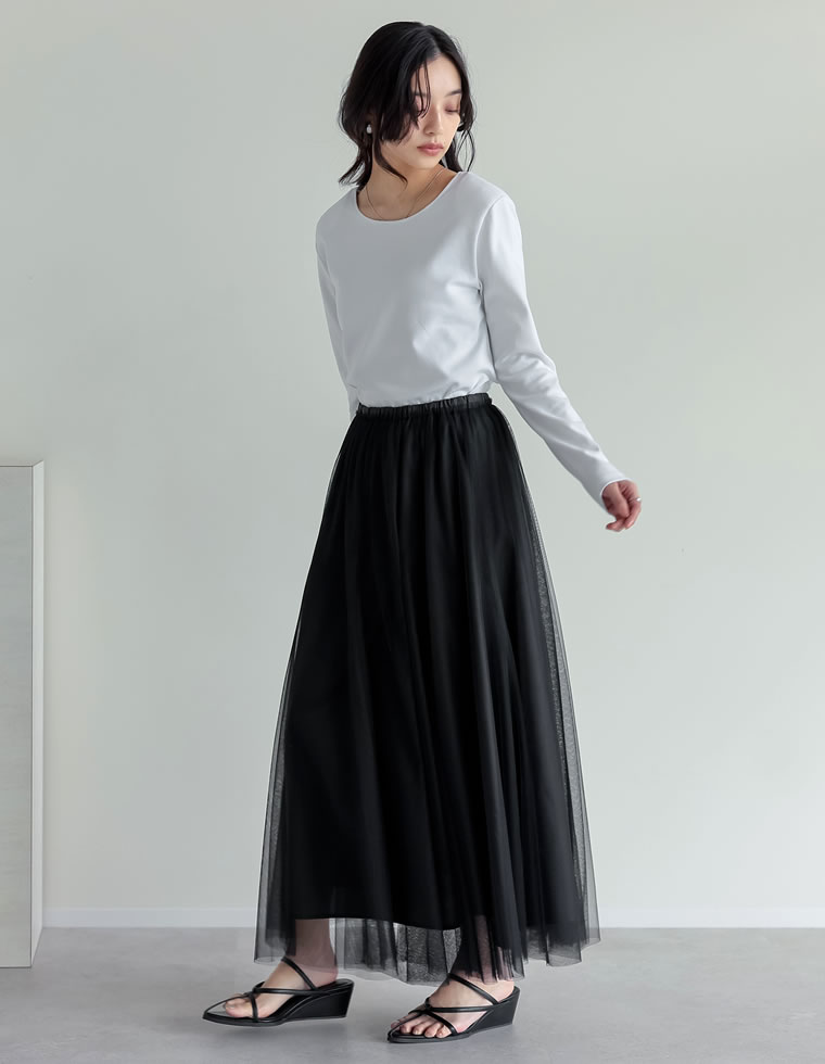 前後2WAYショルダーパッドカットソー