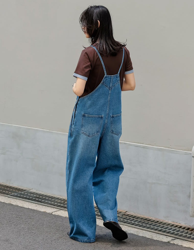 レイヤード風シアースムース半袖トップス
