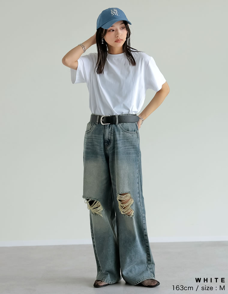 スムース天竺ベーシックTシャツ