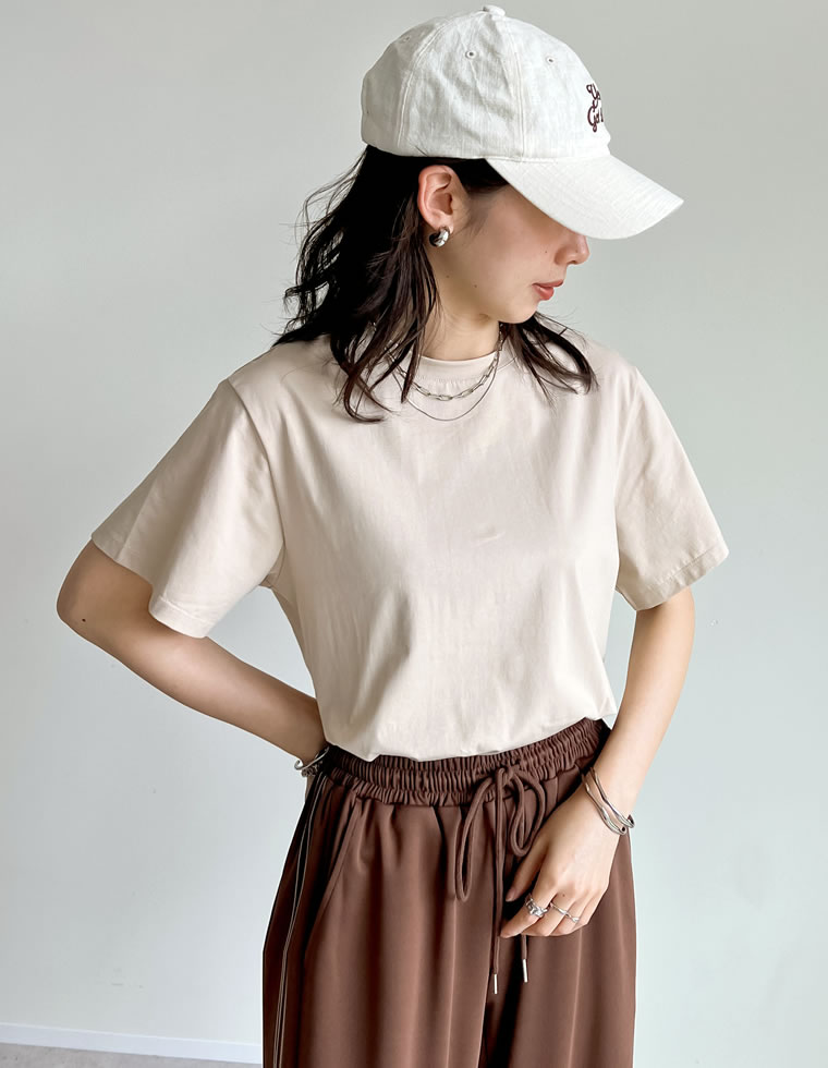 スムース天竺ベーシックTシャツ