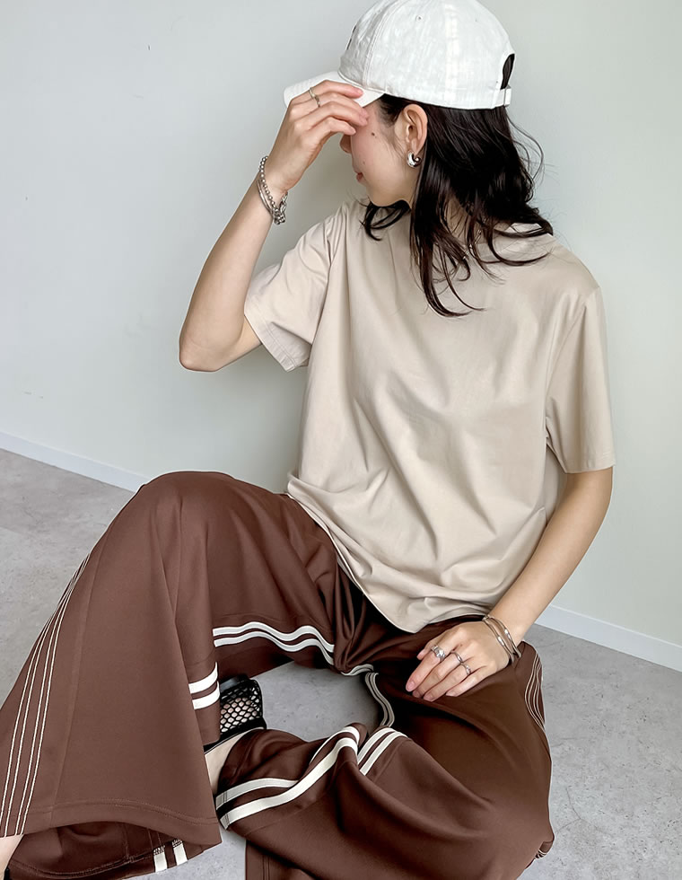 スムース天竺ベーシックTシャツ