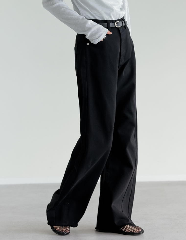 カツラギバレルレッグカーブパンツ