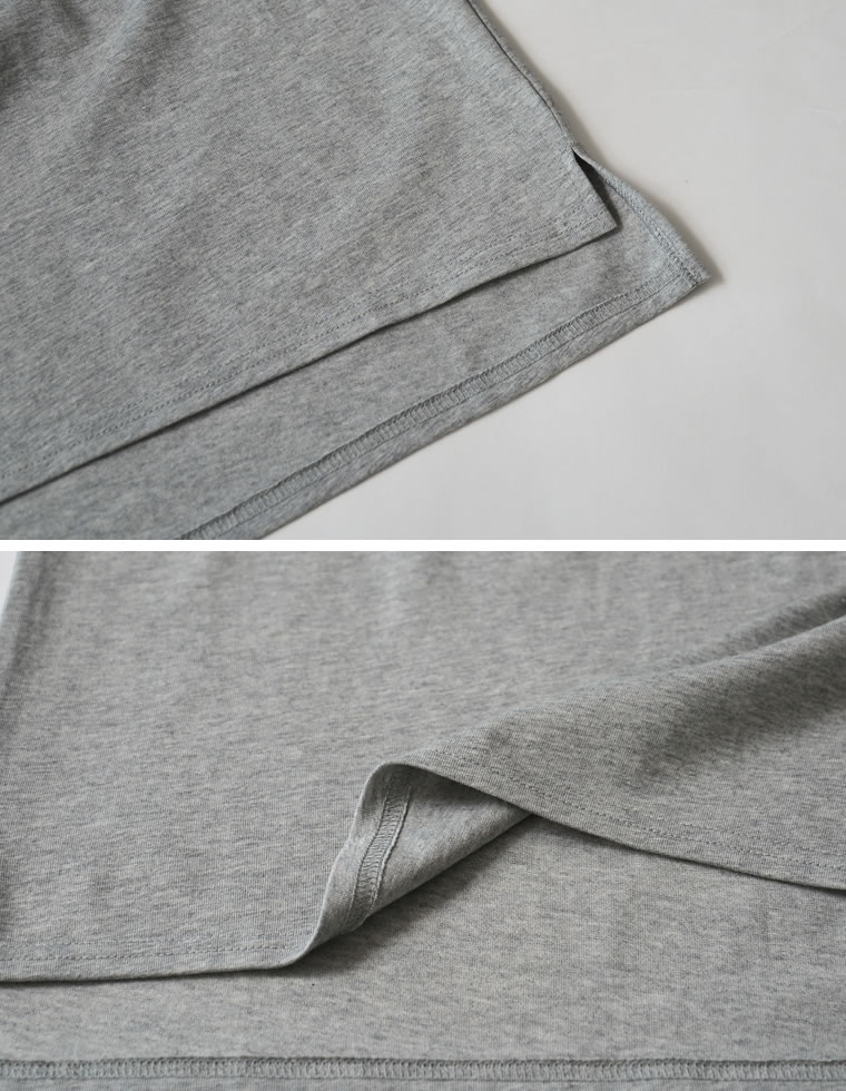コットン天竺半袖Tシャツ