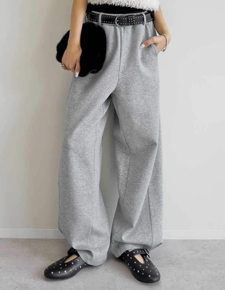 2WAYダンボールワイドパンツ