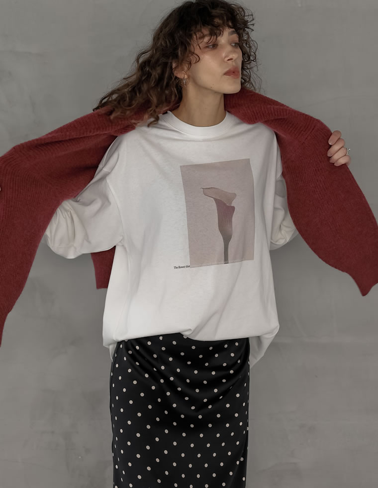 フォトプリントアソート長袖Ｔシャツ