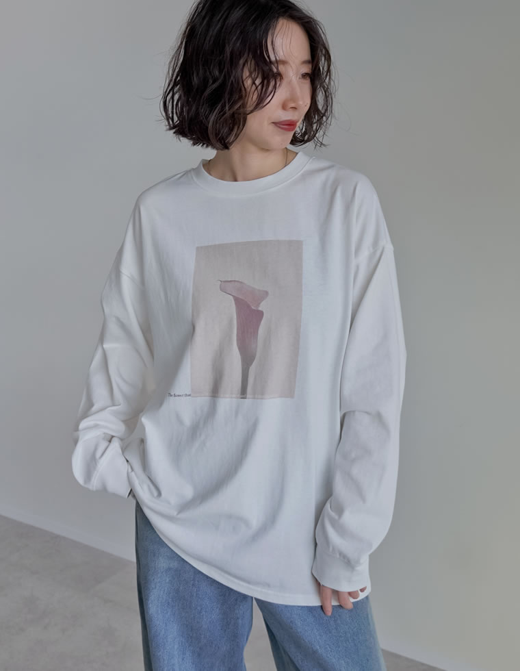 フォトプリントアソート長袖Ｔシャツ
