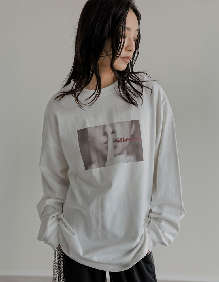 フォトプリントアソート長袖Ｔシャツ