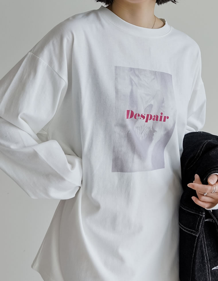 フォトプリントアソート長袖Ｔシャツ