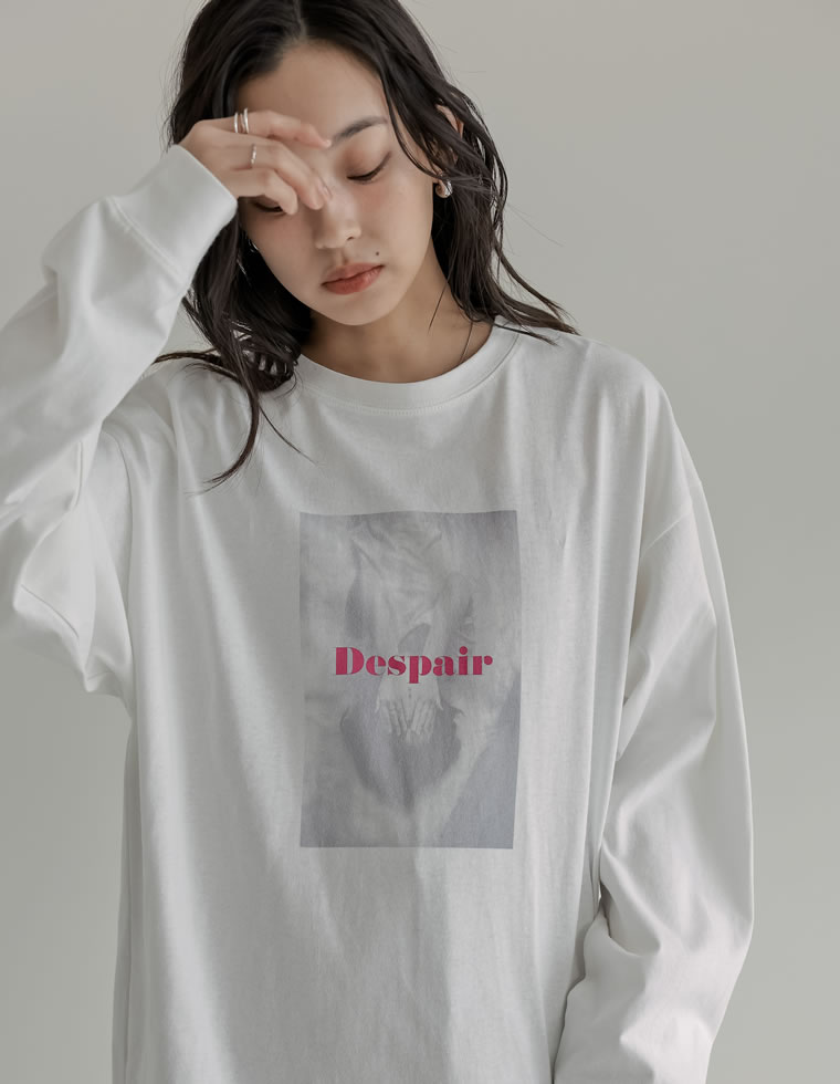フォトプリントアソート長袖Ｔシャツ