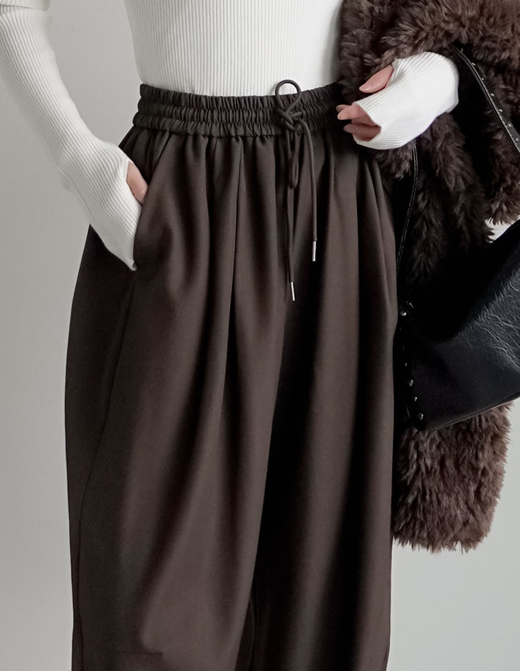 ストレッチミックスツイルドロストパンツ