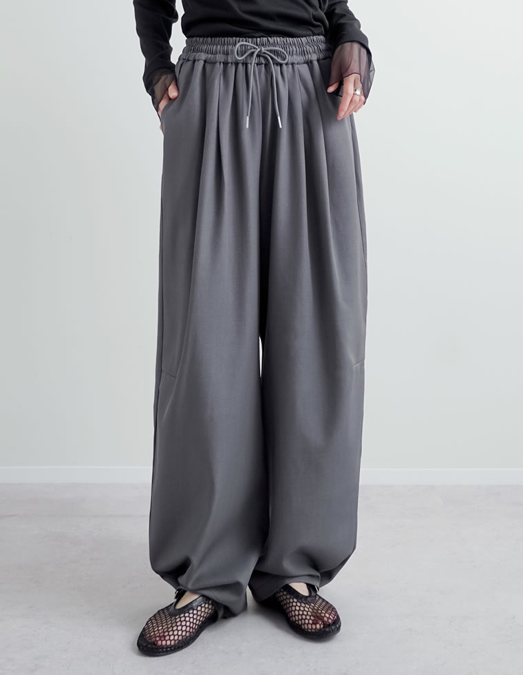 ストレッチミックスツイルドロストパンツ