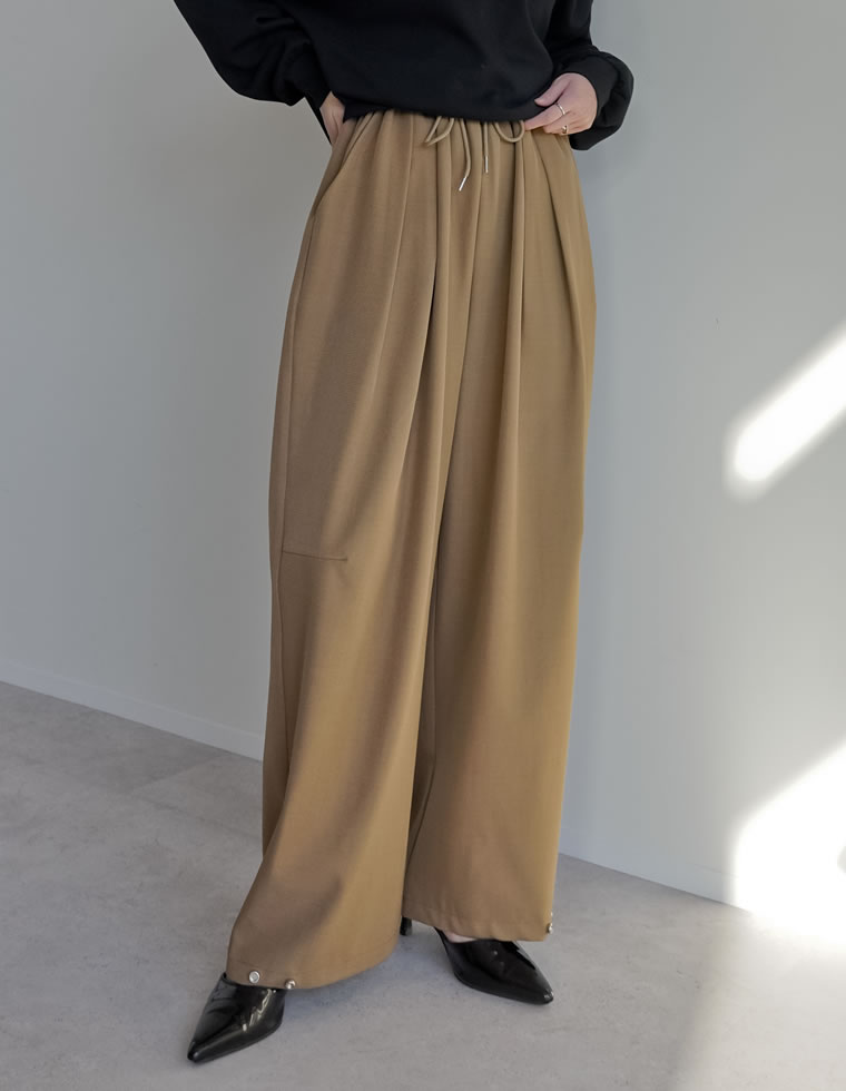ストレッチミックスツイルドロストパンツ