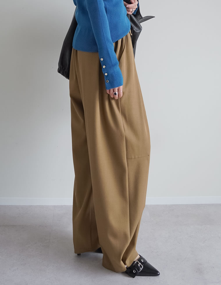 ストレッチミックスツイルドロストパンツ