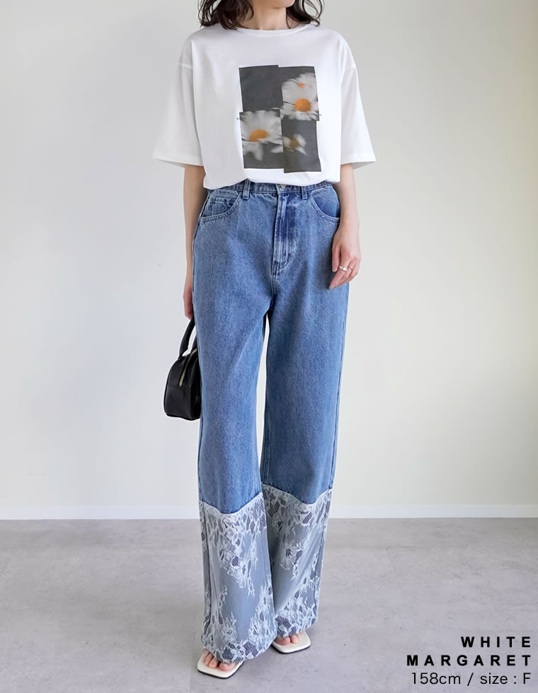 フラワーフォトＴシャツ