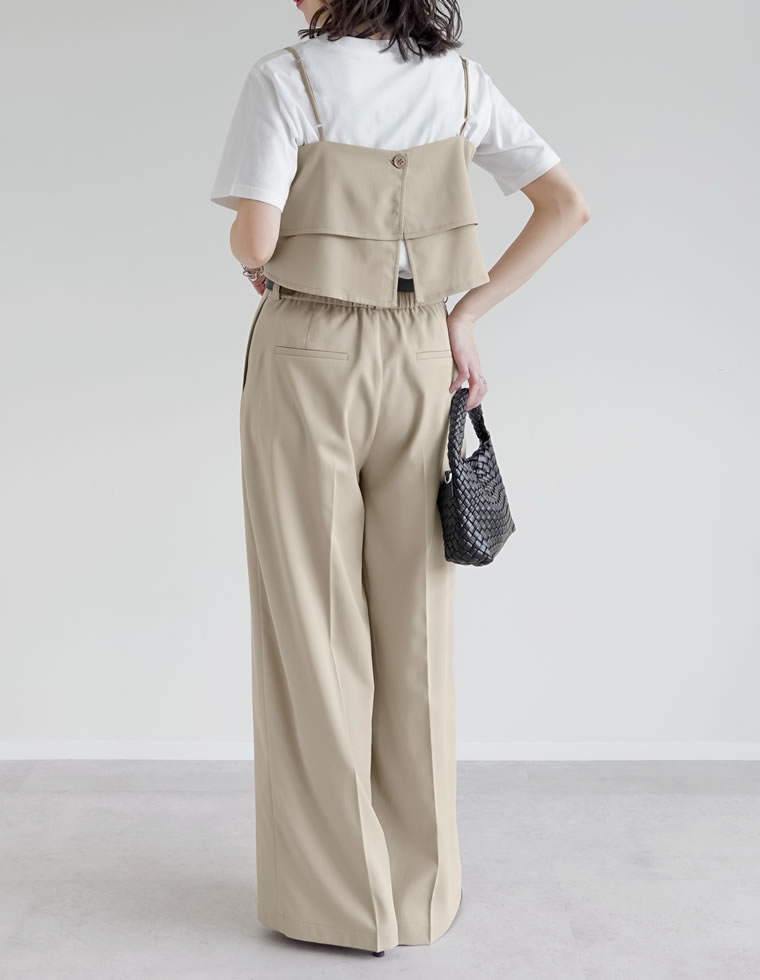 ツイルパンツセットアップ