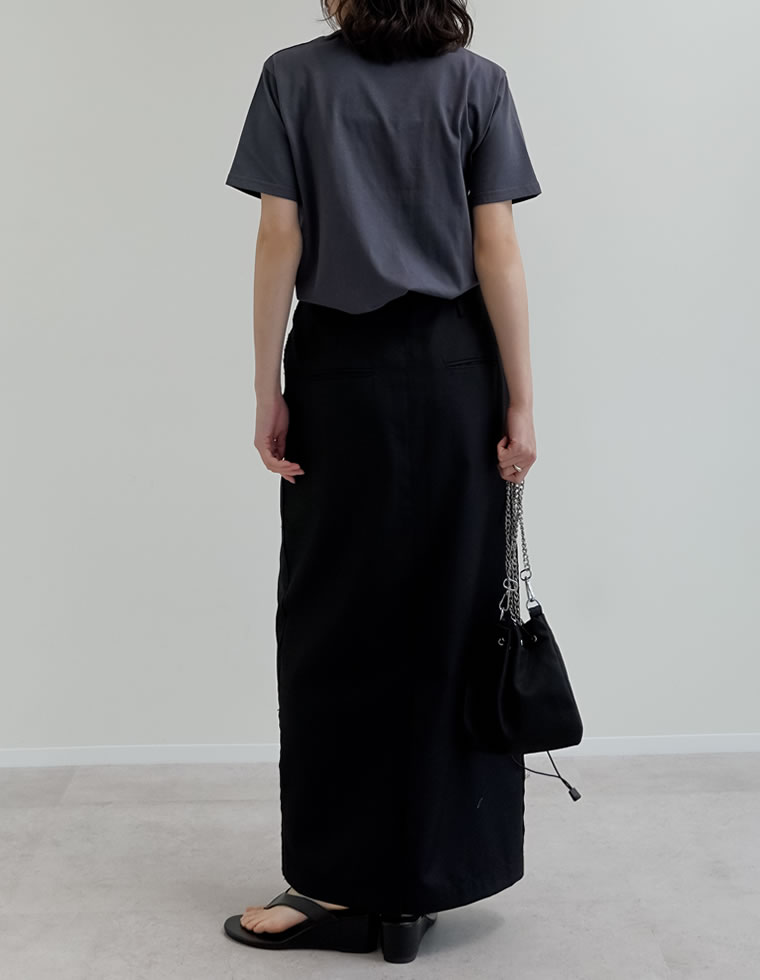 フラワーフォトプリントTシャツ