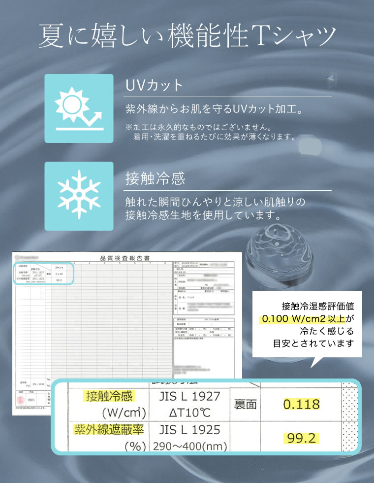 プレーティング天竺スローガンTシャツ