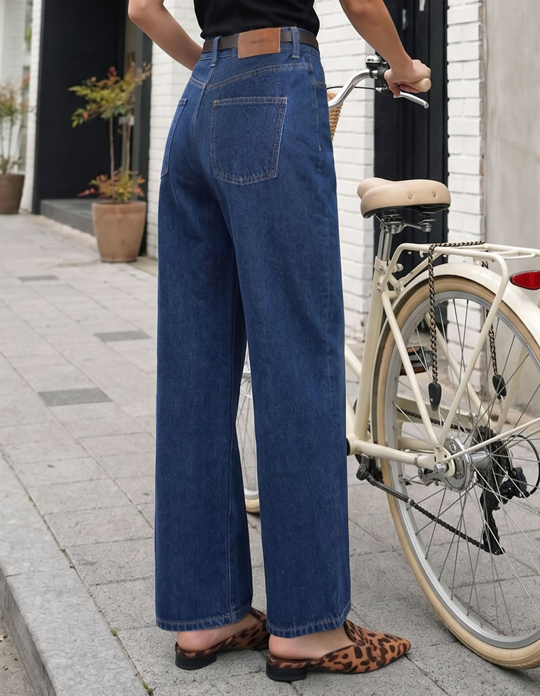 クラシックストレートデニム