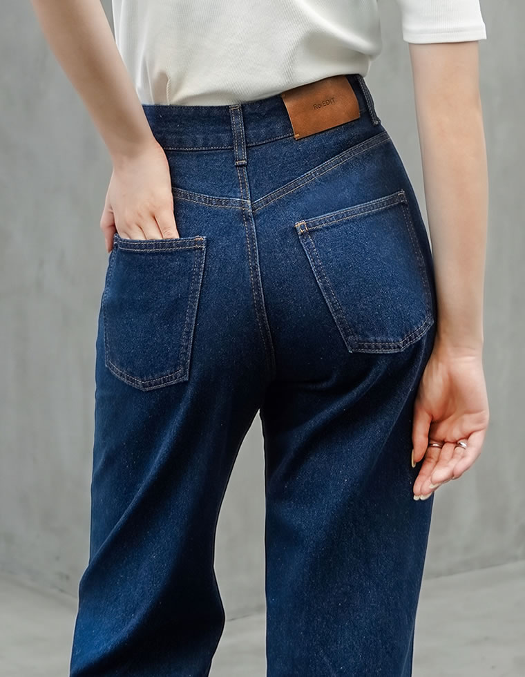 クラシックストレートデニム