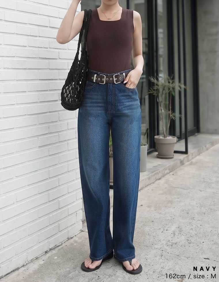 クラシックストレートデニム