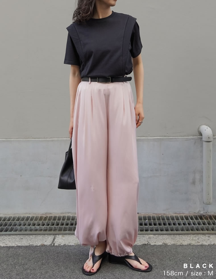 ショルダータックＴシャツ