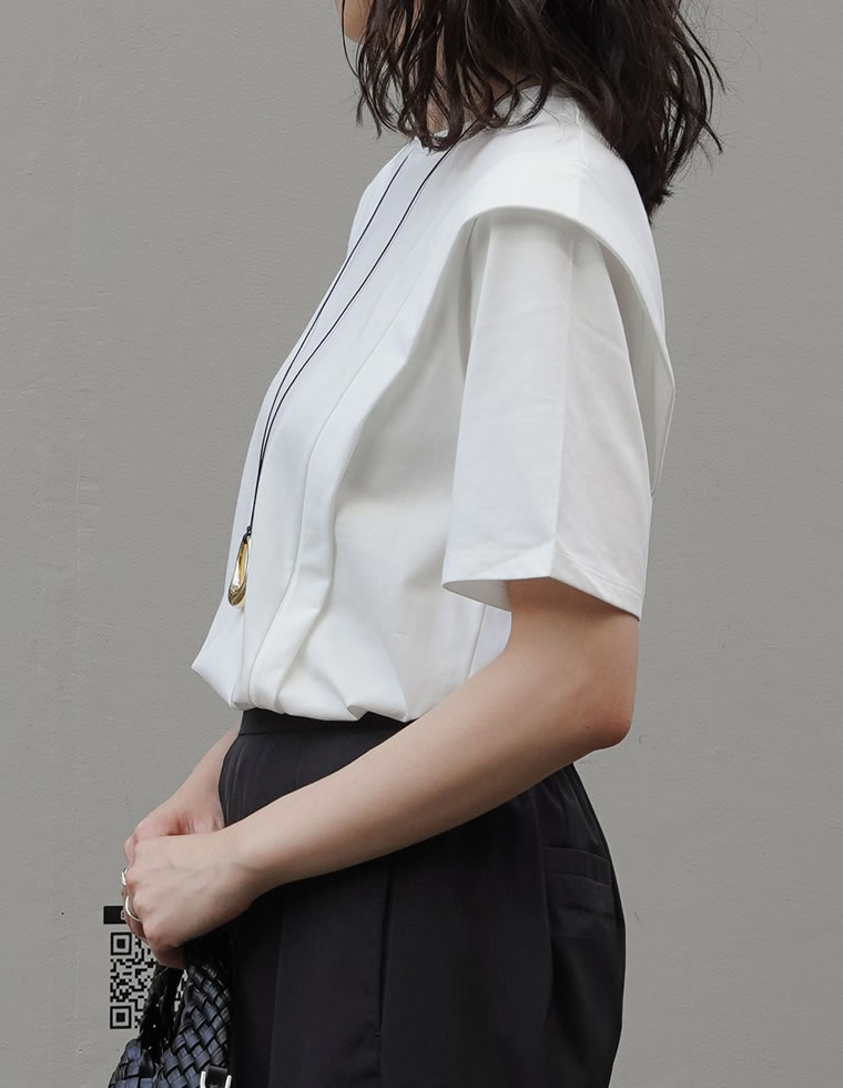 ショルダータックＴシャツ