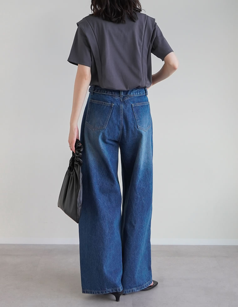 ショルダータックＴシャツ