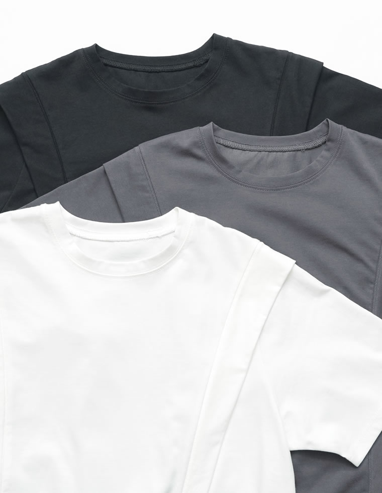 ショルダータックＴシャツ