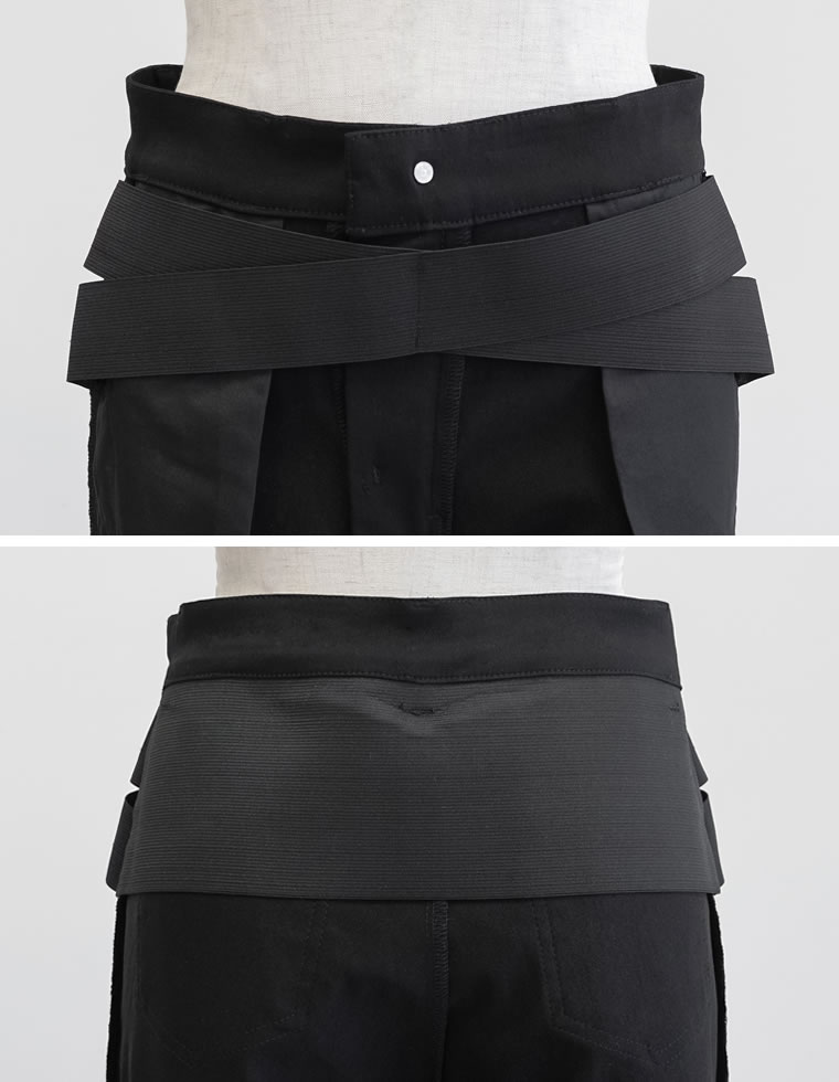 ウエストシェイプスキニーorフレアパンツ
