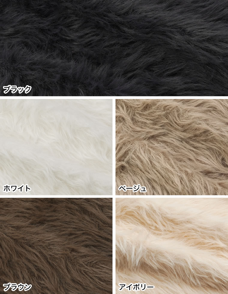 Vネックダブルボタンシャギーニットベスト