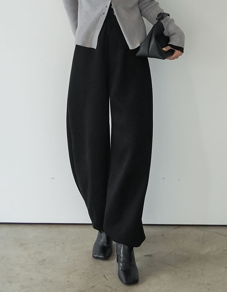 裾コードドロストイージースウェットパンツ