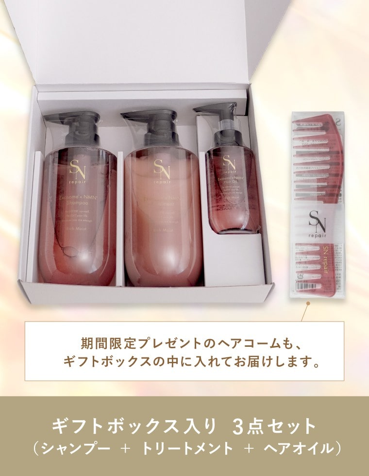 SNrepair ギフトBOX付きボトルセット